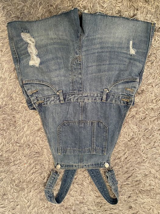 jeansowe ogrodniczki sinsay rozmiar 36(S)