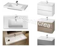 Umywalka cersanit crea 80 cm