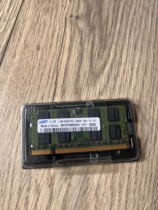 Memória RAM 2GB DDR2 PC2-6400S Samsung para portátil