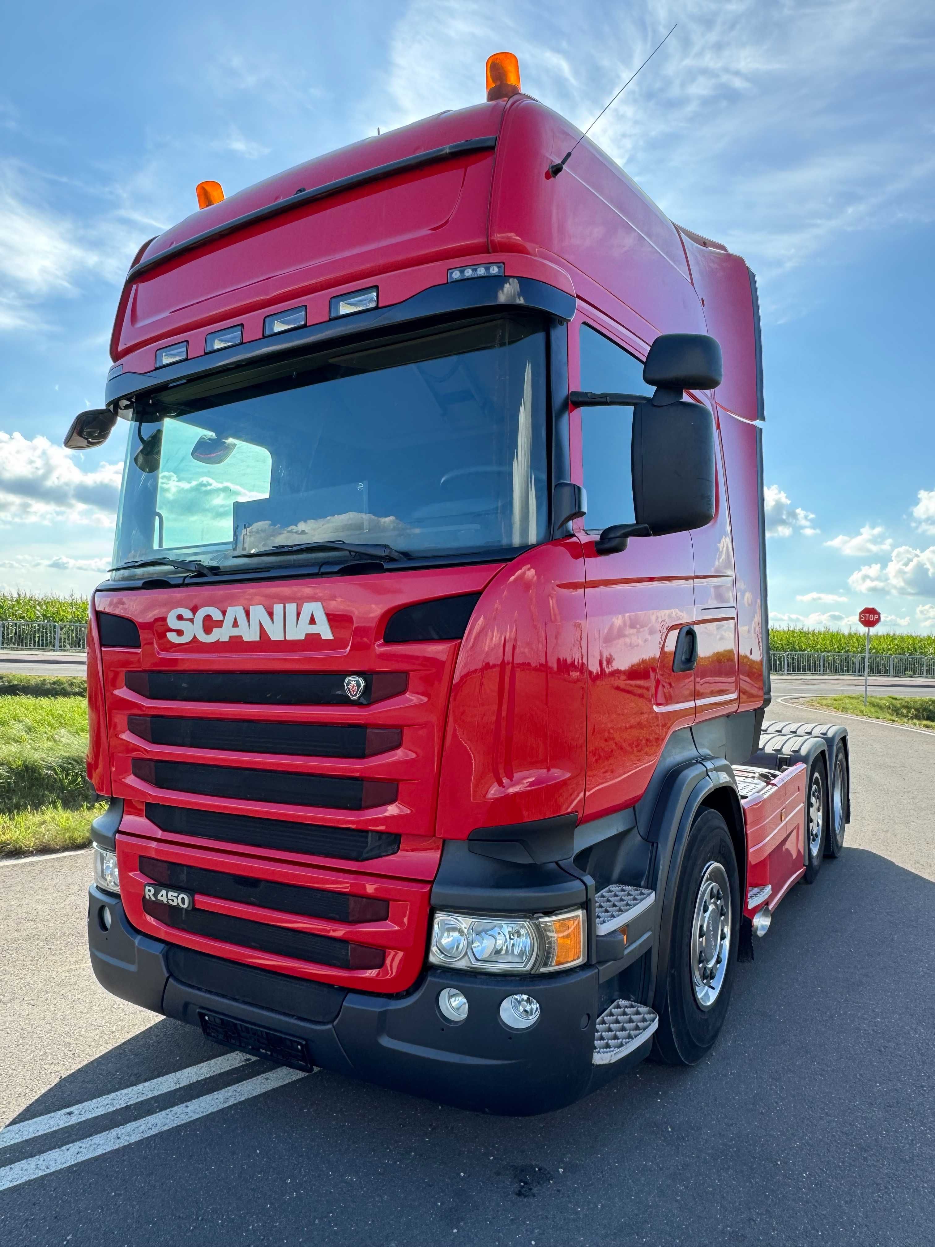 Scania R450 pusher