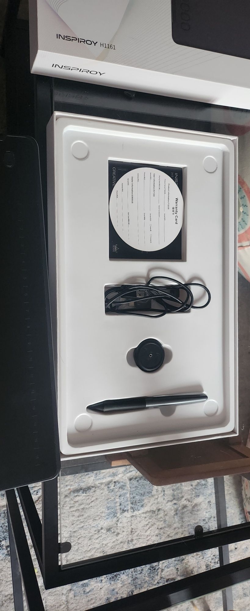 Tablet graficzny HUION INSPIROY H1161