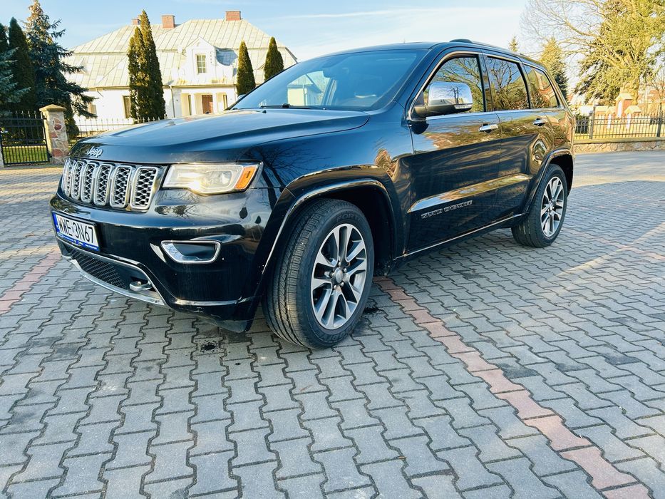 Jeep grand cherokee wk2 overland 3.6v6 4x4 2017 benzyna