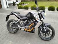 KTM Duke 125, 2012 rok