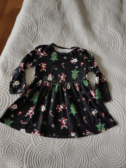 Sukienka dziewczęca świąteczna