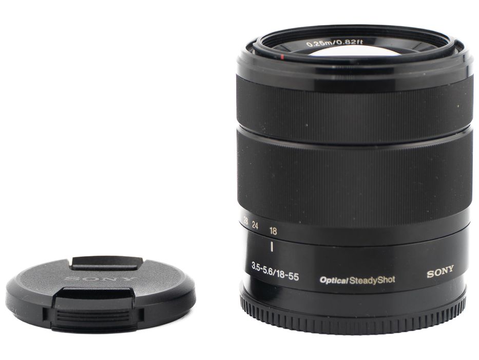 Obiektyw Sony E 18-55 mm f/3.5-5.6 OSS pod Sony E