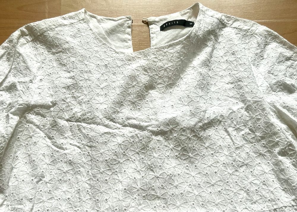 Sukienka biała, boho, Mohito, r. 36