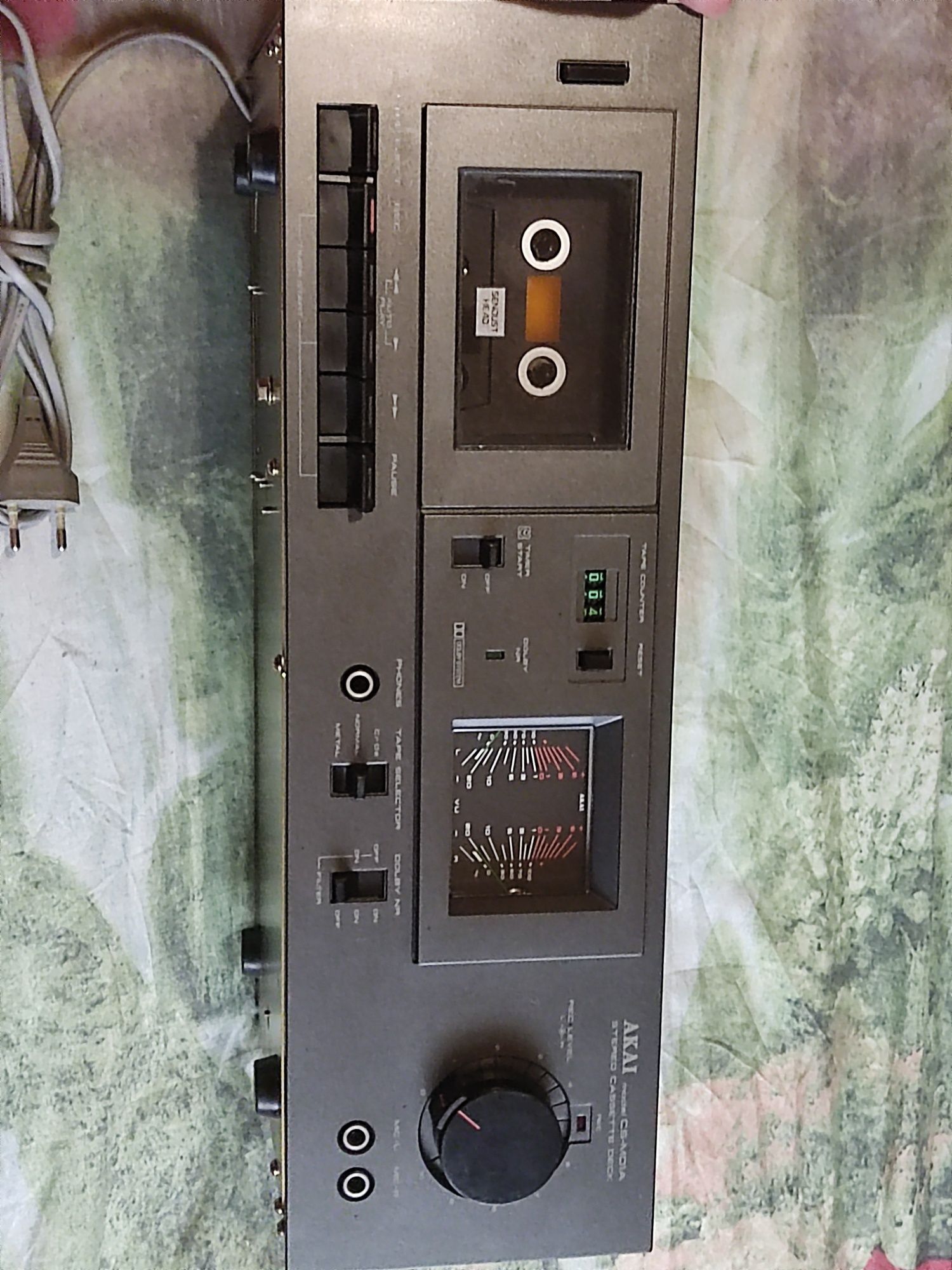 Кассетная дека Akai CS-M01A, made in Japan.