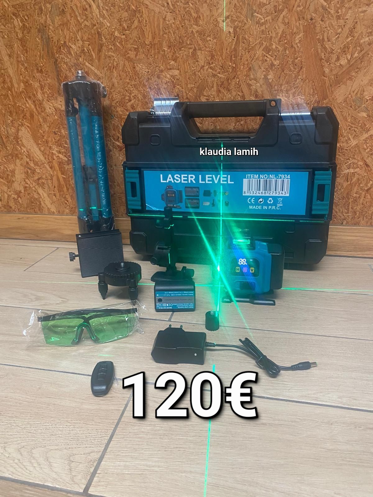 Laser 16 linhas Auto nivelante em verde novo
