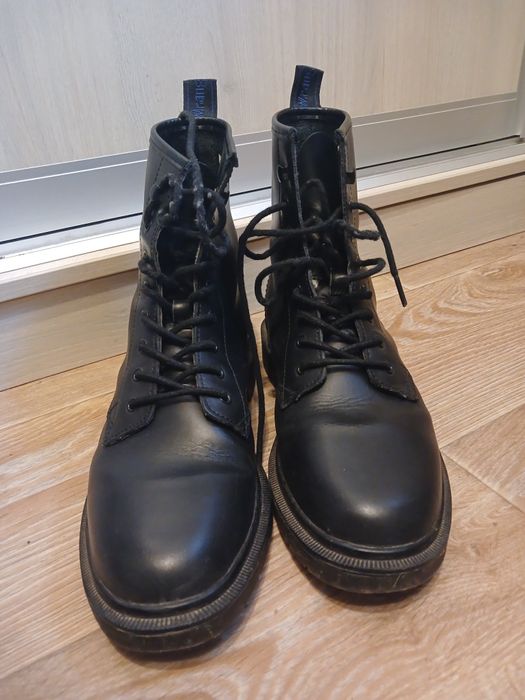 Чоловічі кожані ботинки Wrangler