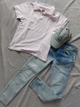 Spodnie jeansowe, jeansy 146