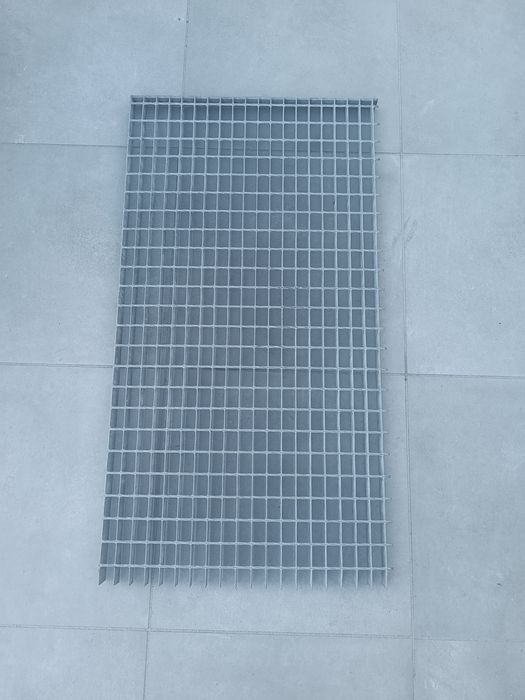 Kratka metalowa wycieraczka 66x123
