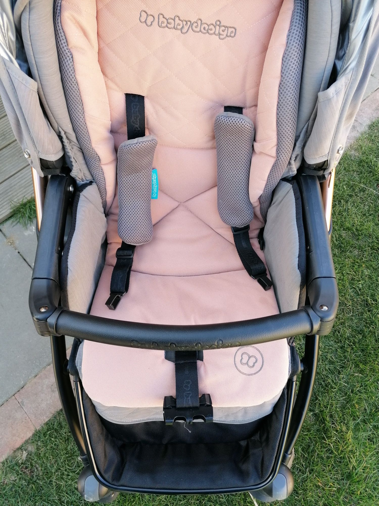 Baby Design Lupo Comfort Quartz Limited zestaw w doskonałym stanie