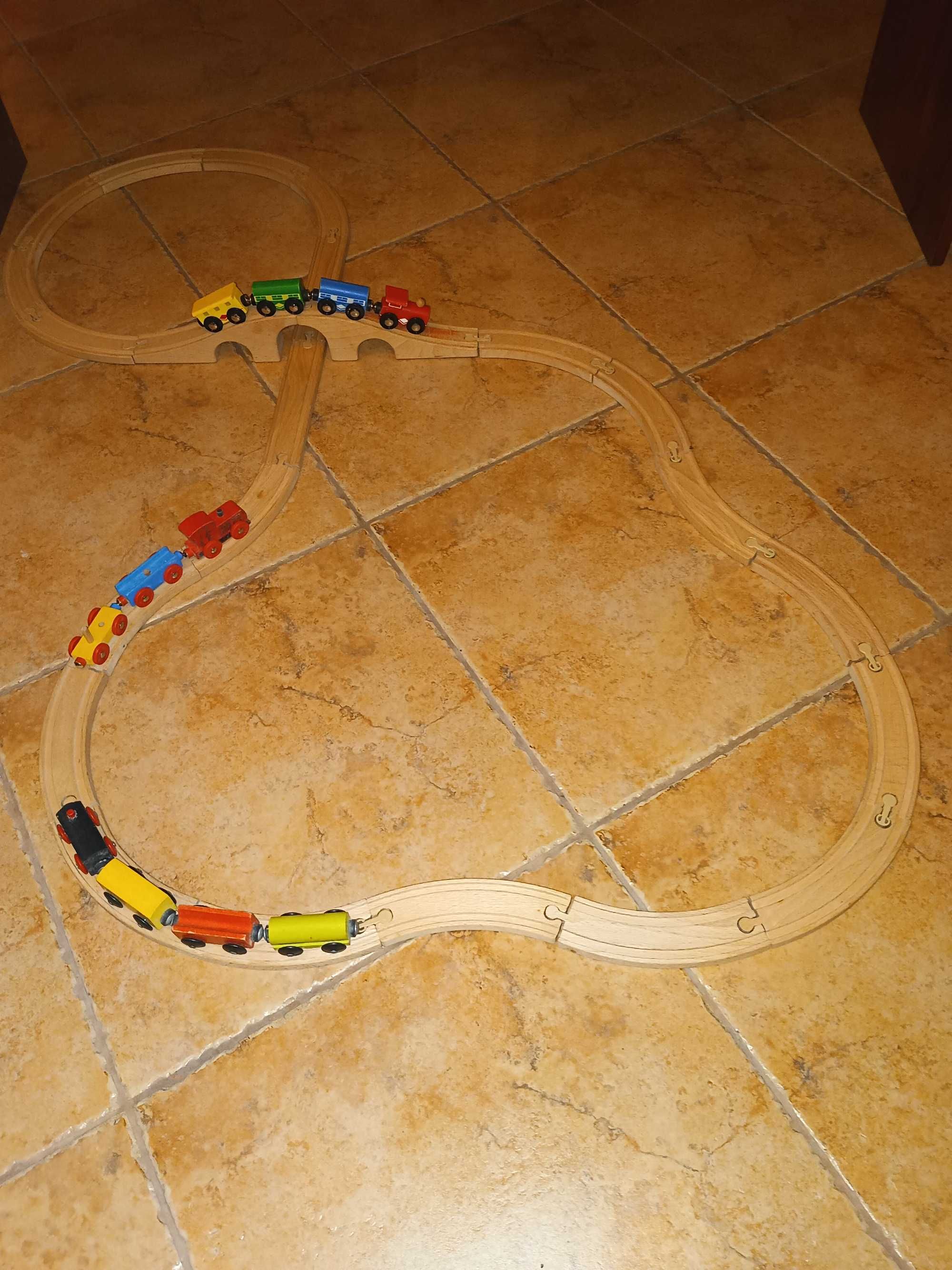 Brinquedo linha de comboio
