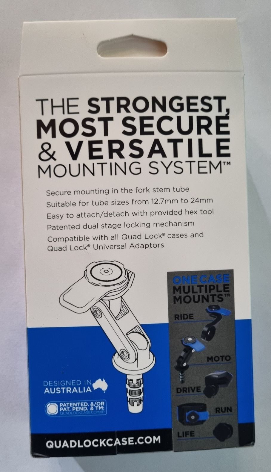 Quad Lock Handlebar Mount