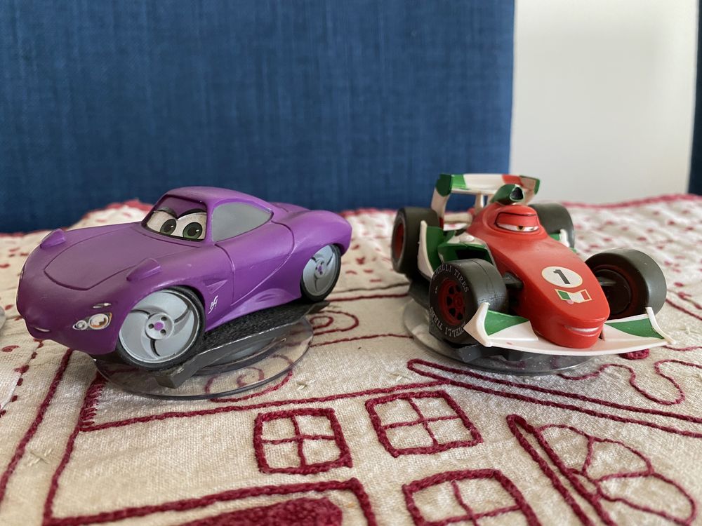 Lightning Mcqueen, Holley, Mate e Francesco - Cars -Disney Infinity