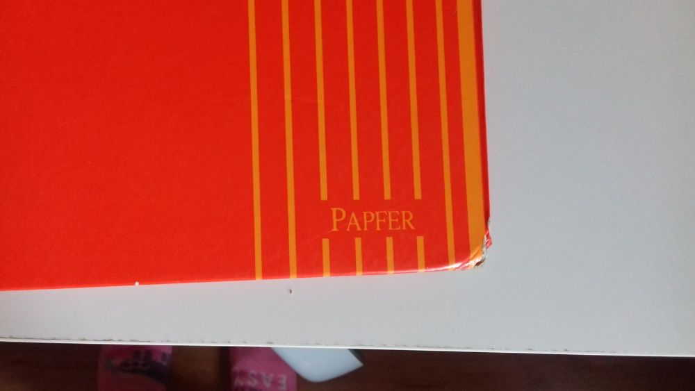 Dossier A4 Papfer Vermelho e Laranja