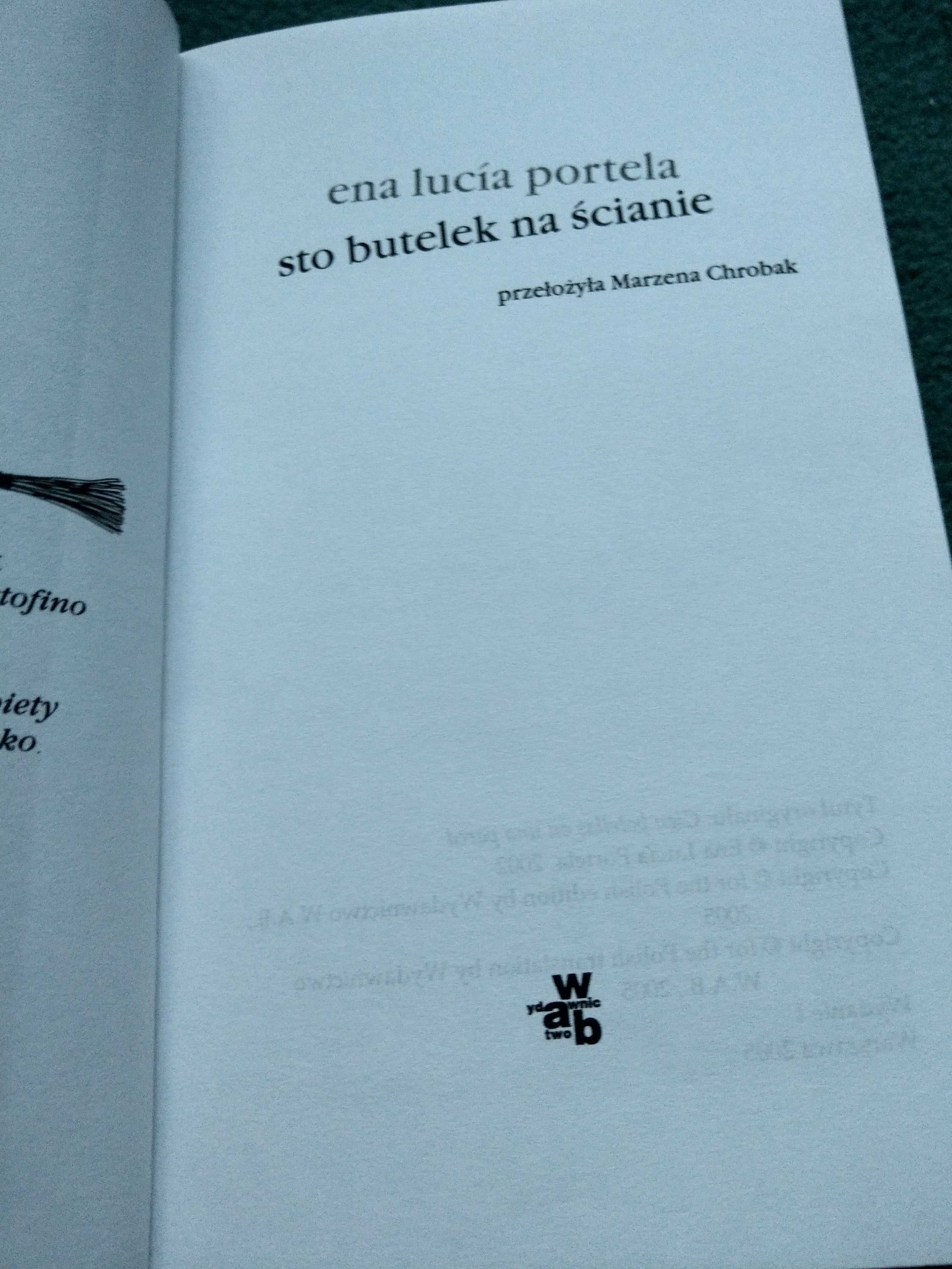 "Sto butelek na ścianie" Ena Lucia Portela