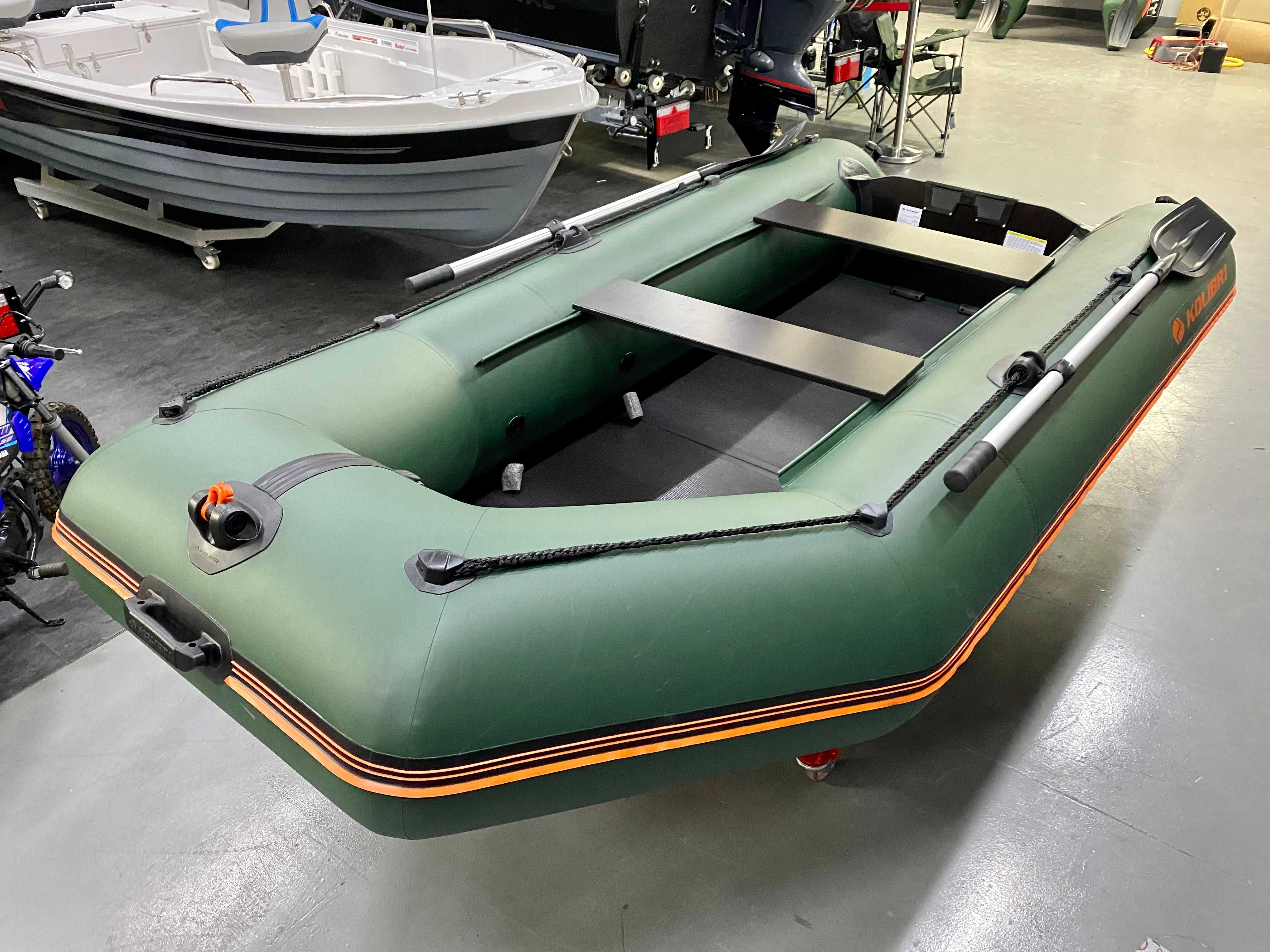 Ponton Kolibri KM330PP Zielony pełna podłoga.