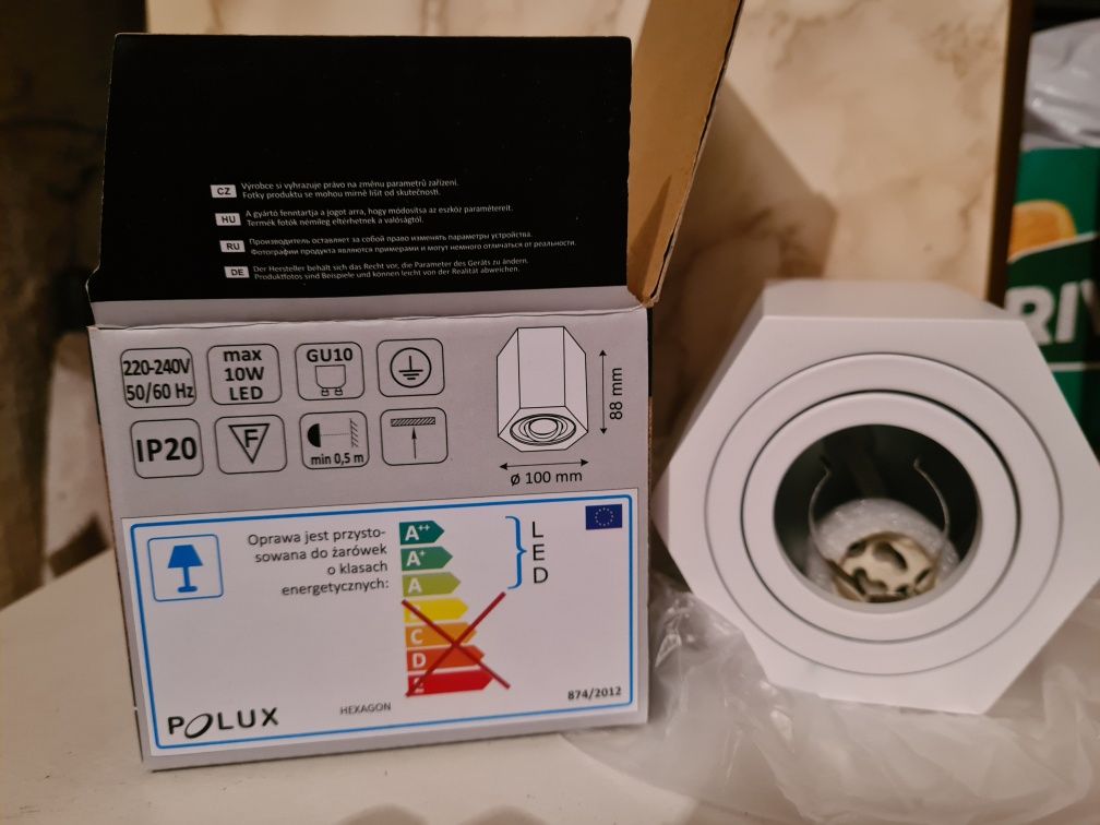 Oprawa natynkowa Polux - lampa