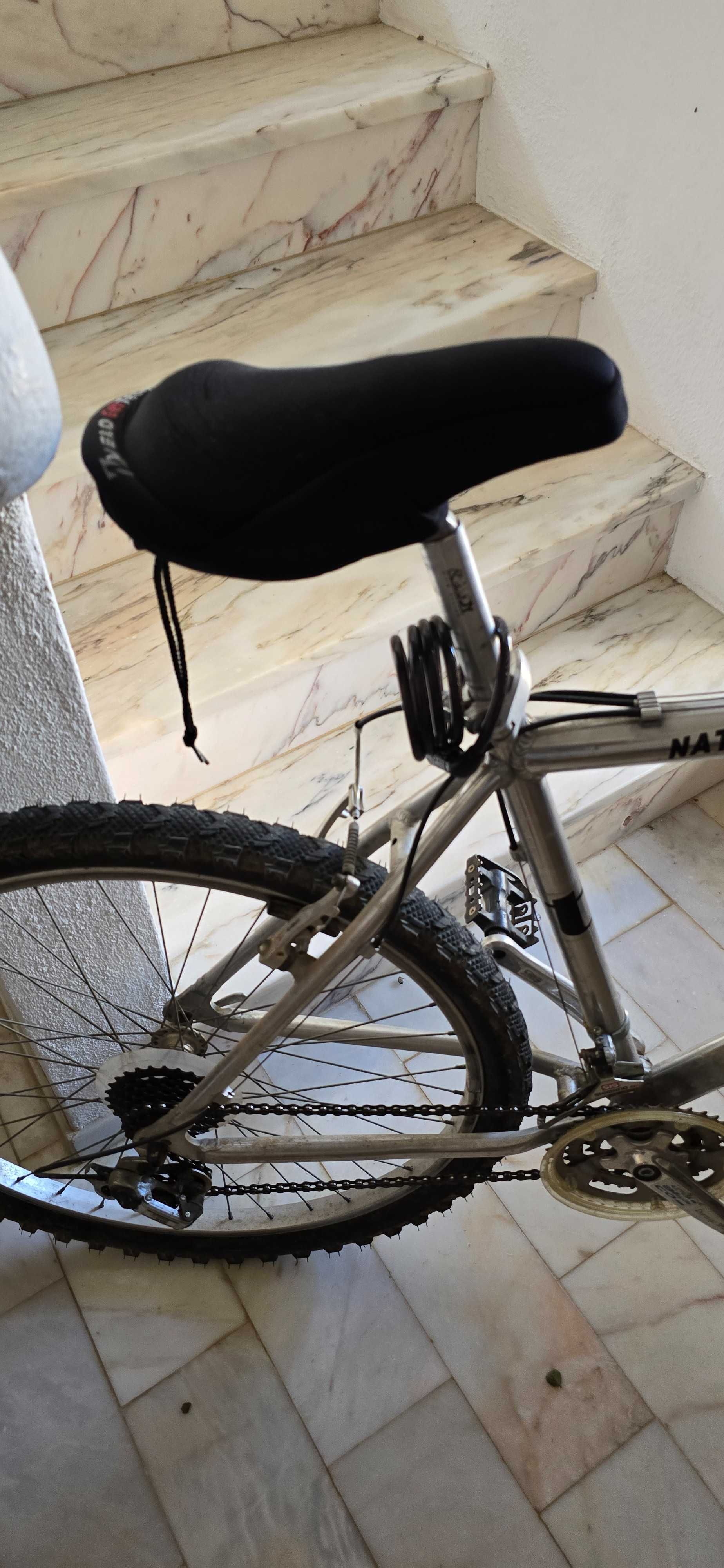 Bicicleta de alumínio