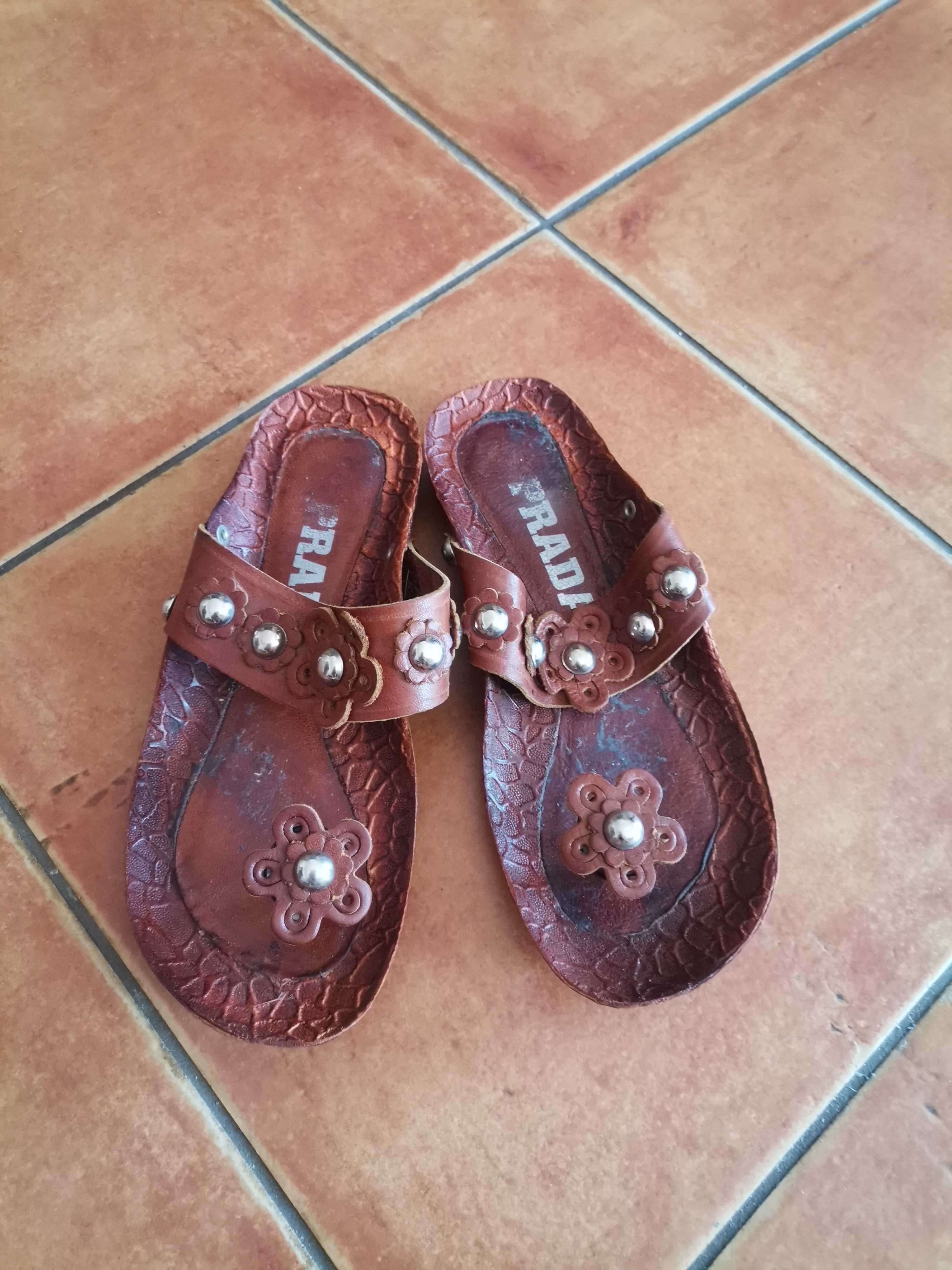 Klapki Prada roz.37