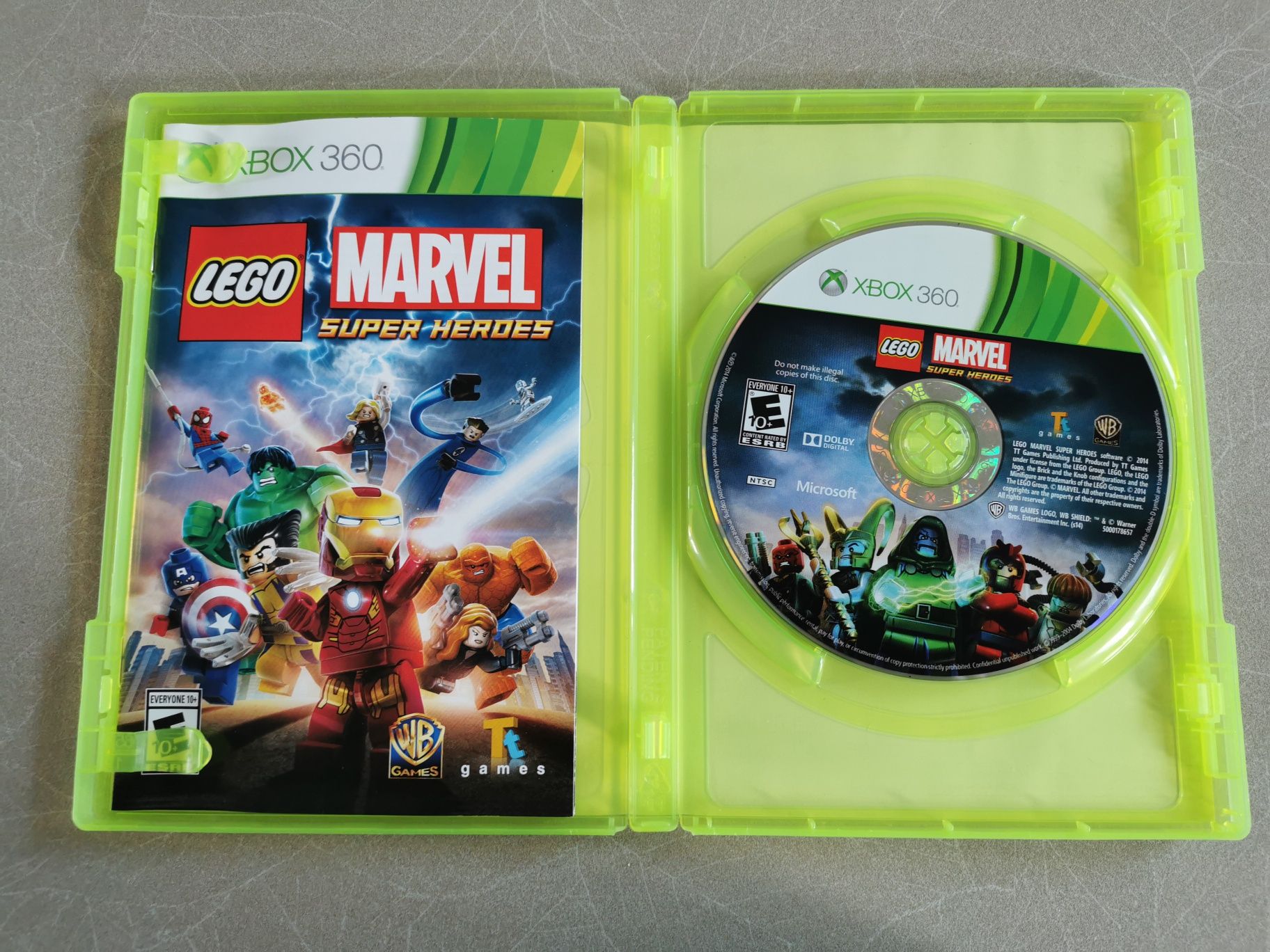 Lego Marvel Super Heroes gra na Xbox 360