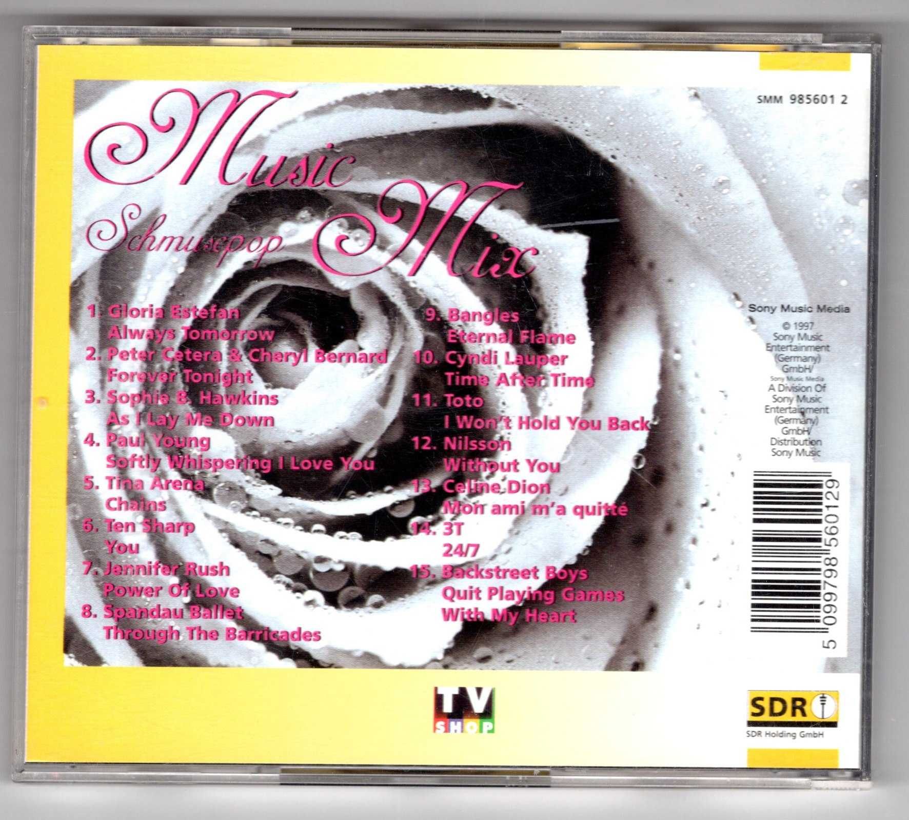 Music Mix Schmusepop (CD) Ten Sharp Gloria Estefan Toto