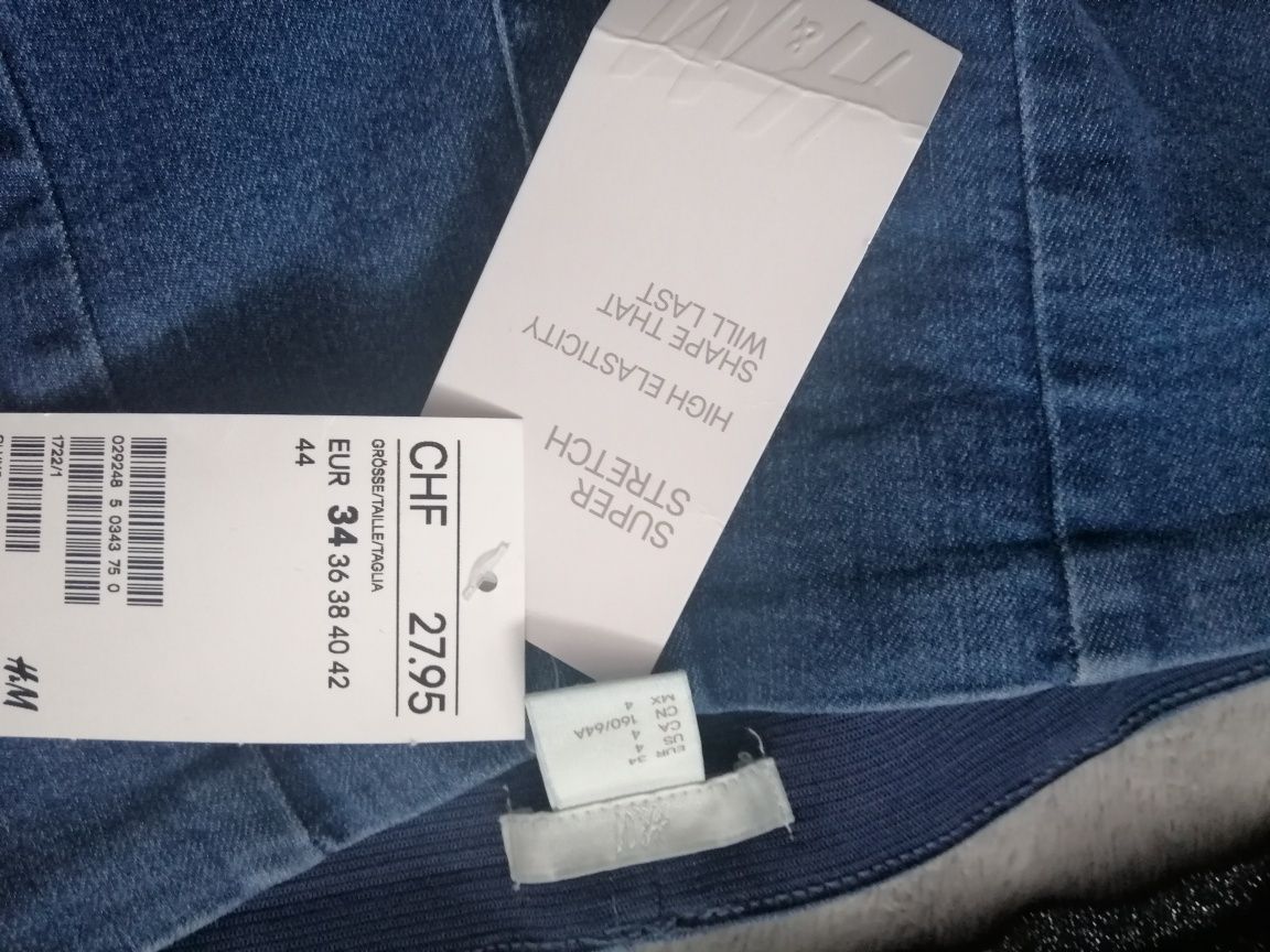 H&m 34 Xs джинси джегінси светр