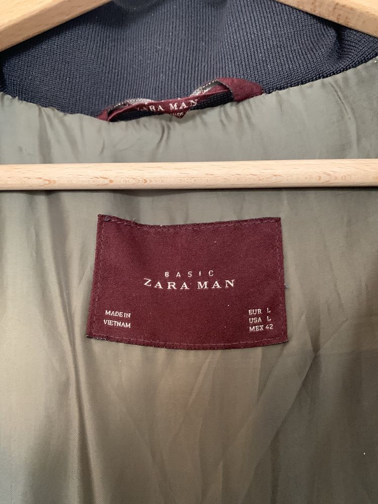 Zimowa Kurtka Zara Man Basic L