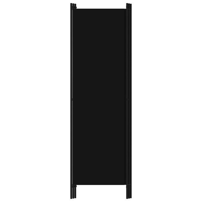 Parawan 3-Panelowy Czarny 150x180 cm - Stylowa Przegroda
