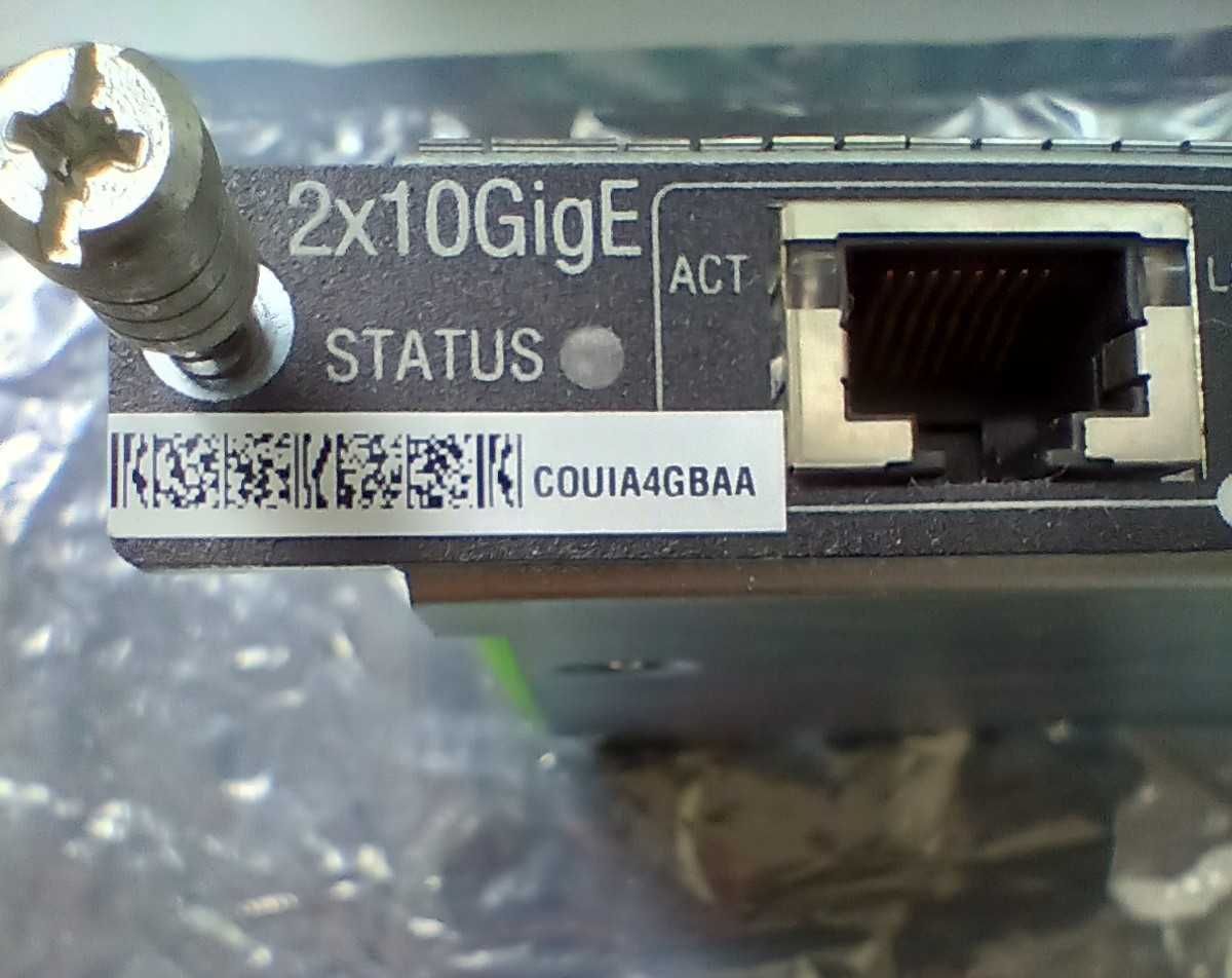 Juniper SRX-GP-2XE-SFPP-TX 2-Port 10GbE SFP+ 10G Base-T Copper XPIM