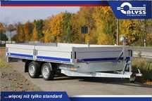 Blyss Victor 450x200 Transporter  Przyczepa Towarowa VICTORIA 450x200, burty Alu, zdejmowane DMC 2700