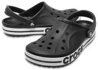 Крокс мужские Сабо Crocs Bayaband Clog Black/White. М10, М 11