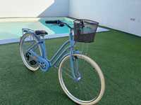 Bicicleta Senhora Elops Azul