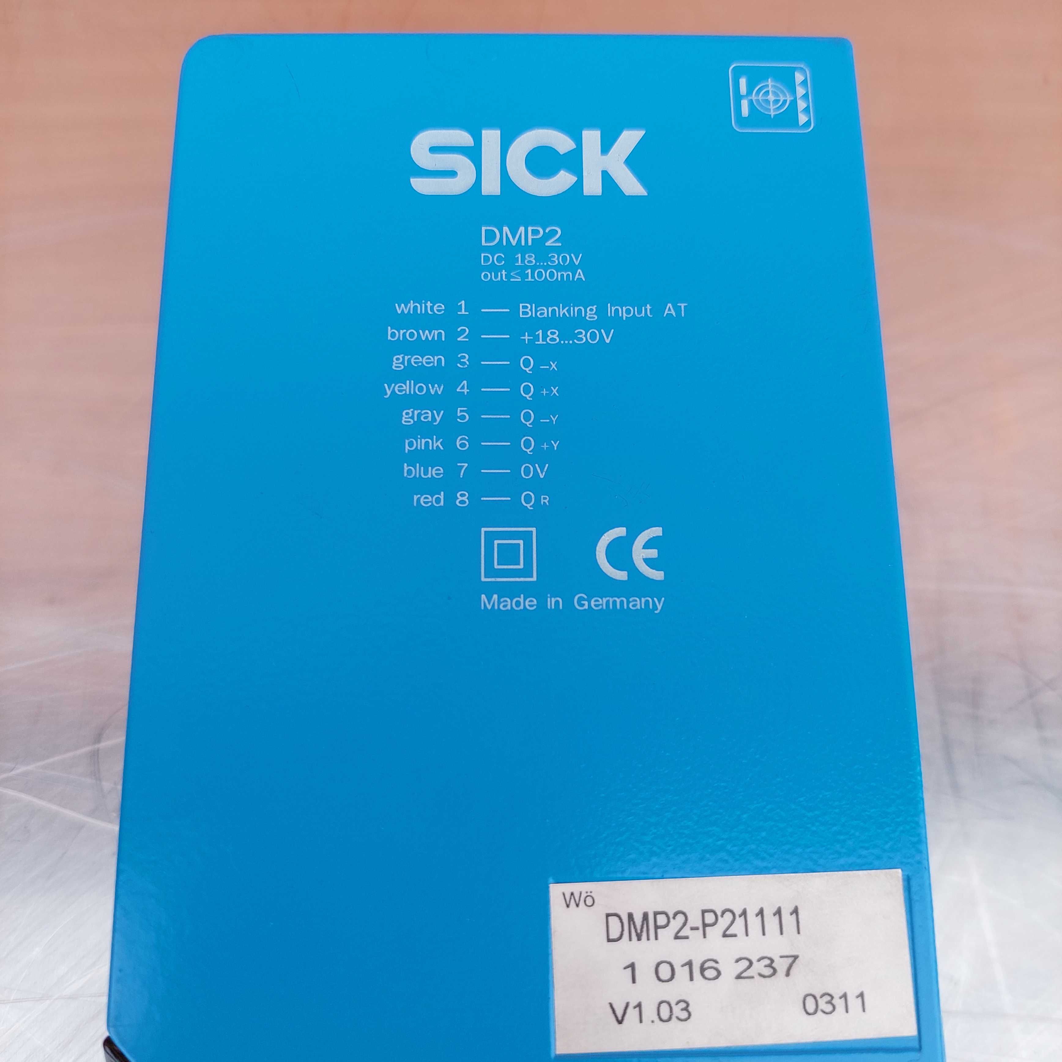Czujnik Odległości Laserowy Liniowy Sick DMP2 Wykrywacz Pozycji Sensor
