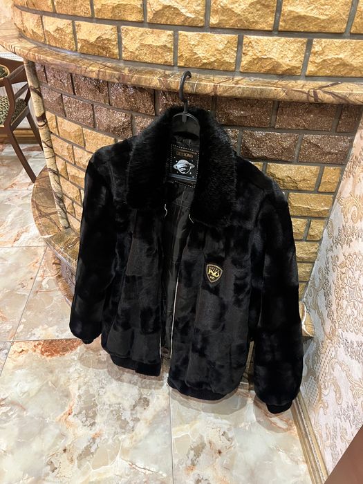 Мужская Куртка Дубленка Эконорка Осень-Зима