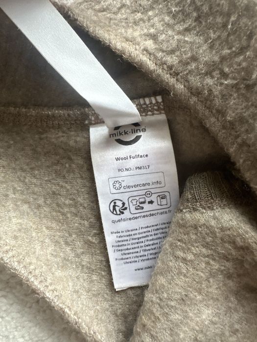 Kominiarka wełniana 74 cm 80 cm mikk-line