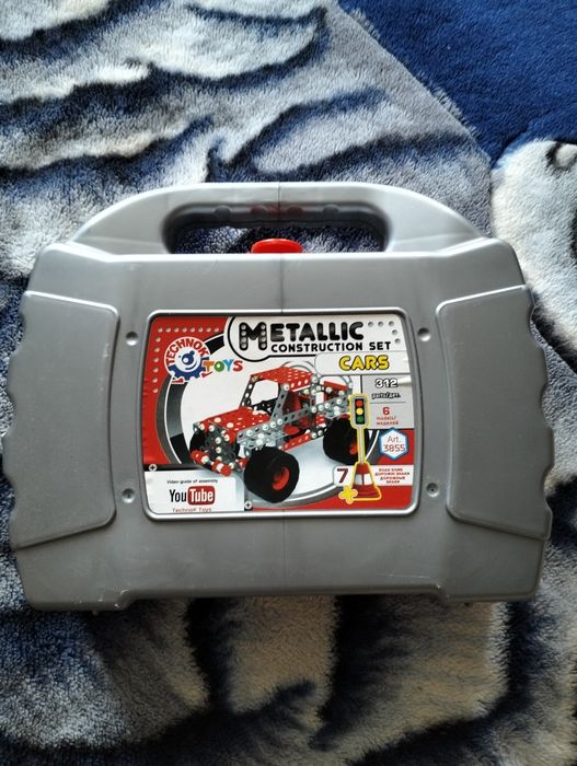 Іграшка дитяча Дитячий металевий конструктор