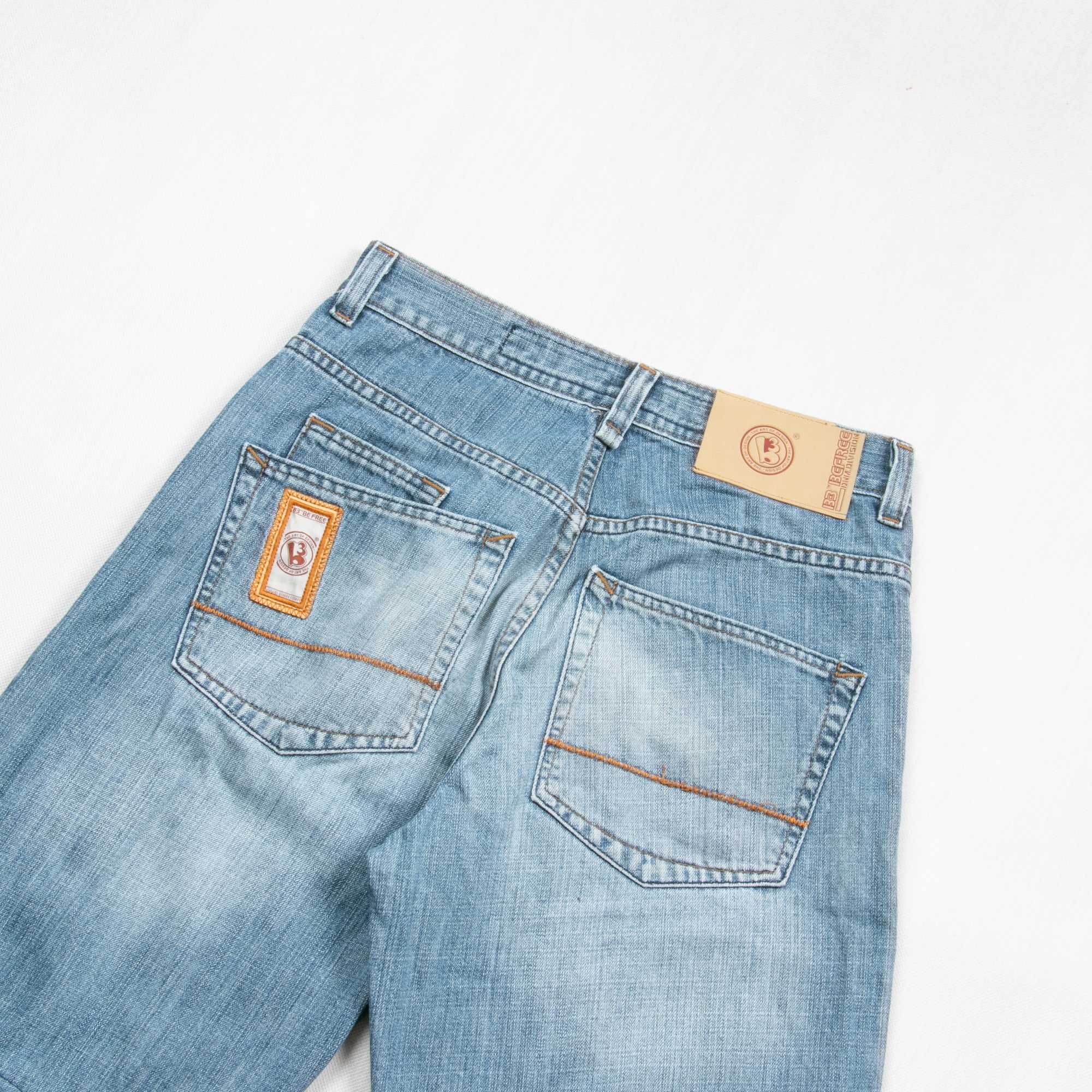 B3 shorty jeansowe y2k hiphop S/30us jortsy