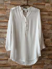 Biała lekka Zwiewna koszula damska rozmiar M. 100% wiskoza