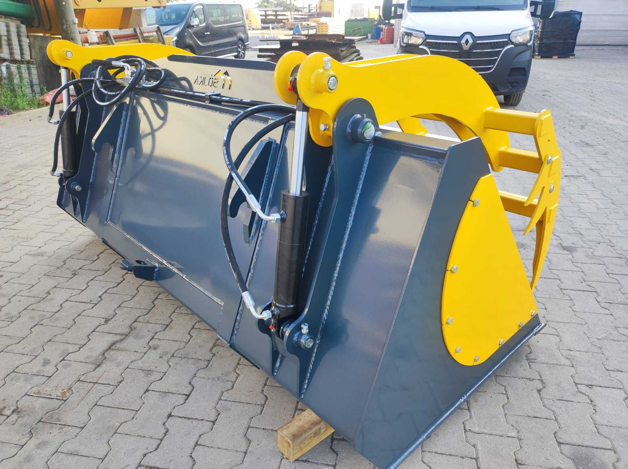 Łyżko-krokodyl 240 cm, ładowarka Merlo,JCB,Kramer,Claas, Manitou,CAT