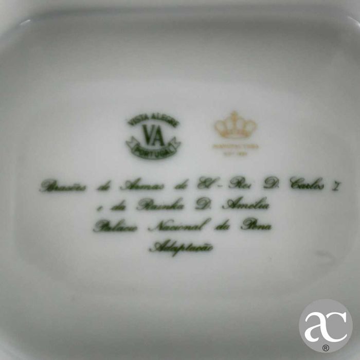 Aaleiro Vista Alegre, Brasões de Armas El-Rei D. Carlos I e D. Amélia