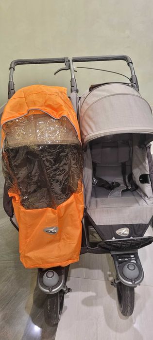 Wózek bliźniaczy TFK DUO 2 COMBI 3w1