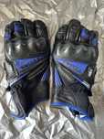 Luvas moto Ixon RS6 Air II azul e preto tamanho XL