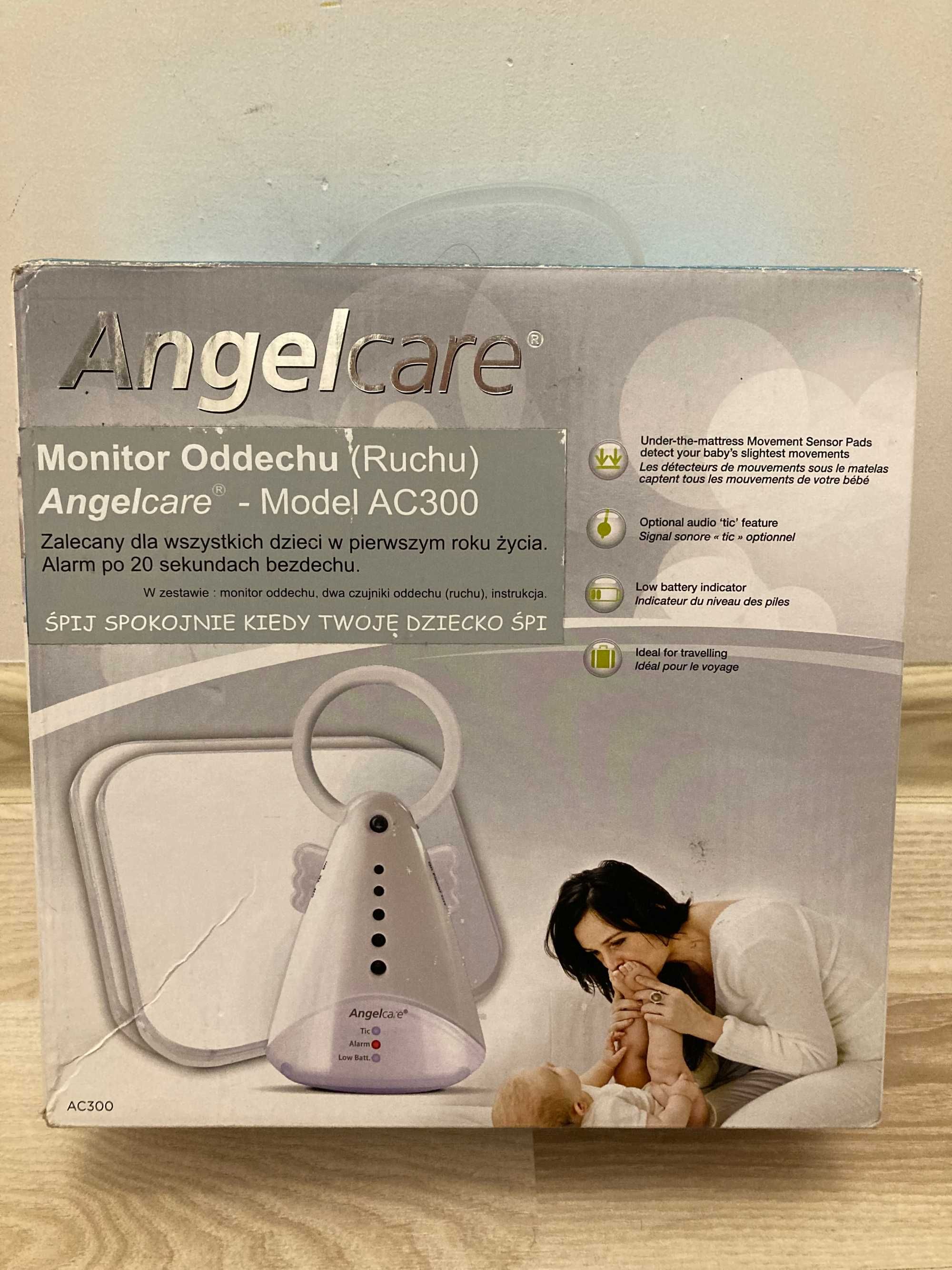 Monitor oddechu (ruchu) Angelcare -model AC300