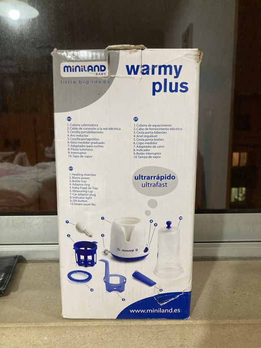 Esquentador/esterilizador de bibeirão