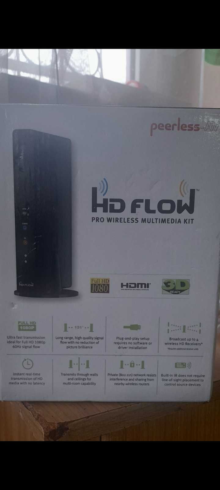 Bezprzewodowy zetaw multimedialny HD FLOW