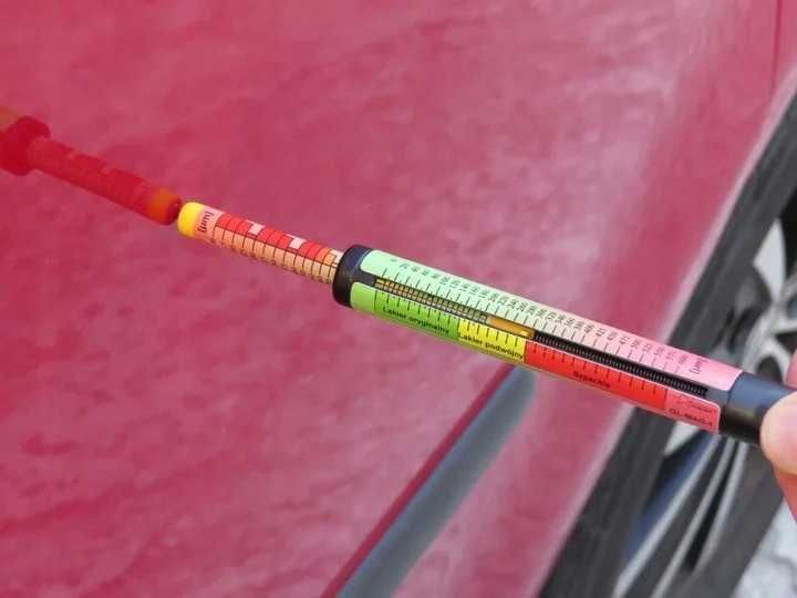 Miernik grubości LAKIERU Tester MAGNETYCZNY mały PROSTA obsługa