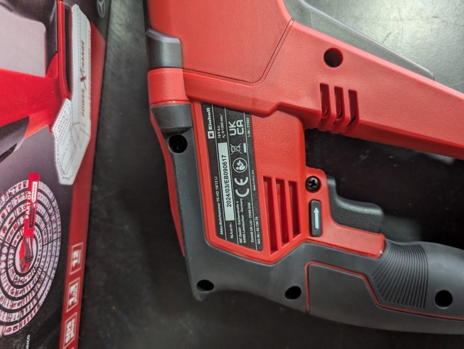РОЗПРОДАЖ!!! Акумуляторний перфоратор Einhell TE-HD 18/12 Li-Solo (451