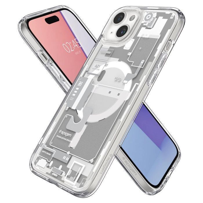 Etui Spigen Ultra Hybrid Mag Z Magsafe Na Iphone 15 - Białe